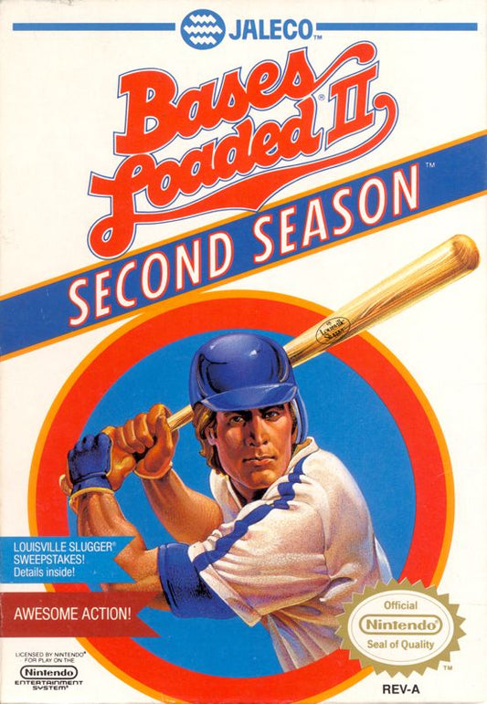 Bases Loaded 2 Second Season - (Complete) (NES)