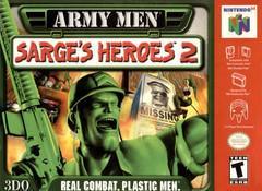 Army Men Sarge's Heroes 2 - (Game Only) (Nintendo 64)