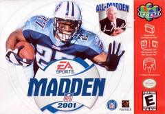Madden 2001 - (Game Only) (Nintendo 64)