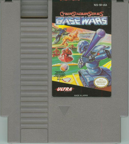 Cyberstadium Series Base Wars - (Game Only) (NES)