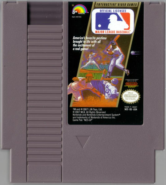 Major League Baseball - (Game Only) (NES)