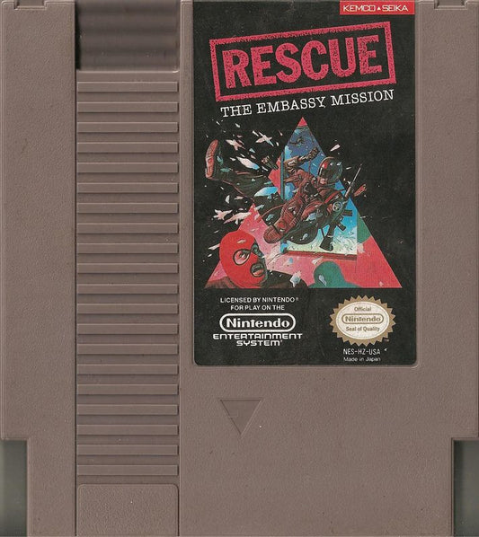 Rescue the Embassy Mission - (Game Only) (NES)