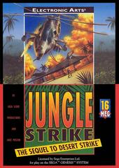 Jungle Strike [Cardboard Box] - (Complete) (Sega Genesis)