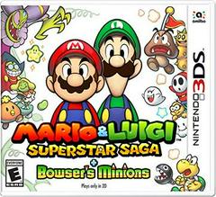 Mario & Luigi: Superstar Saga + Bowser's Minions - (Complete) (Nintendo 3DS)