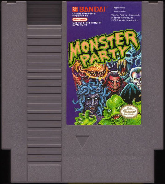Monster Party - (Game Only) (NES)