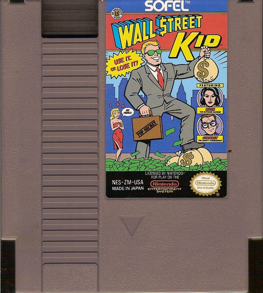 Wall Street Kid - (Game Only) (NES)