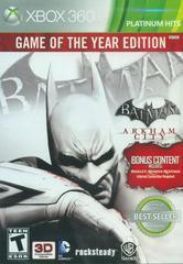 Batman: Arkham City [Game of the Year Platinum Hits] - (Complete) (Xbox 360)