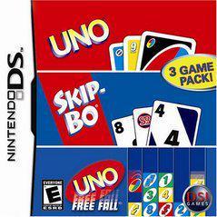 Uno & SkipBo & Free Fall - (Game Only) (Nintendo DS)