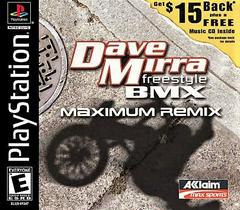 Dave Mirra Freestyle BMX Maximum Remix - (Game Only) (Playstation)