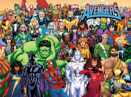 Avengers #34 - Wraparound Cover