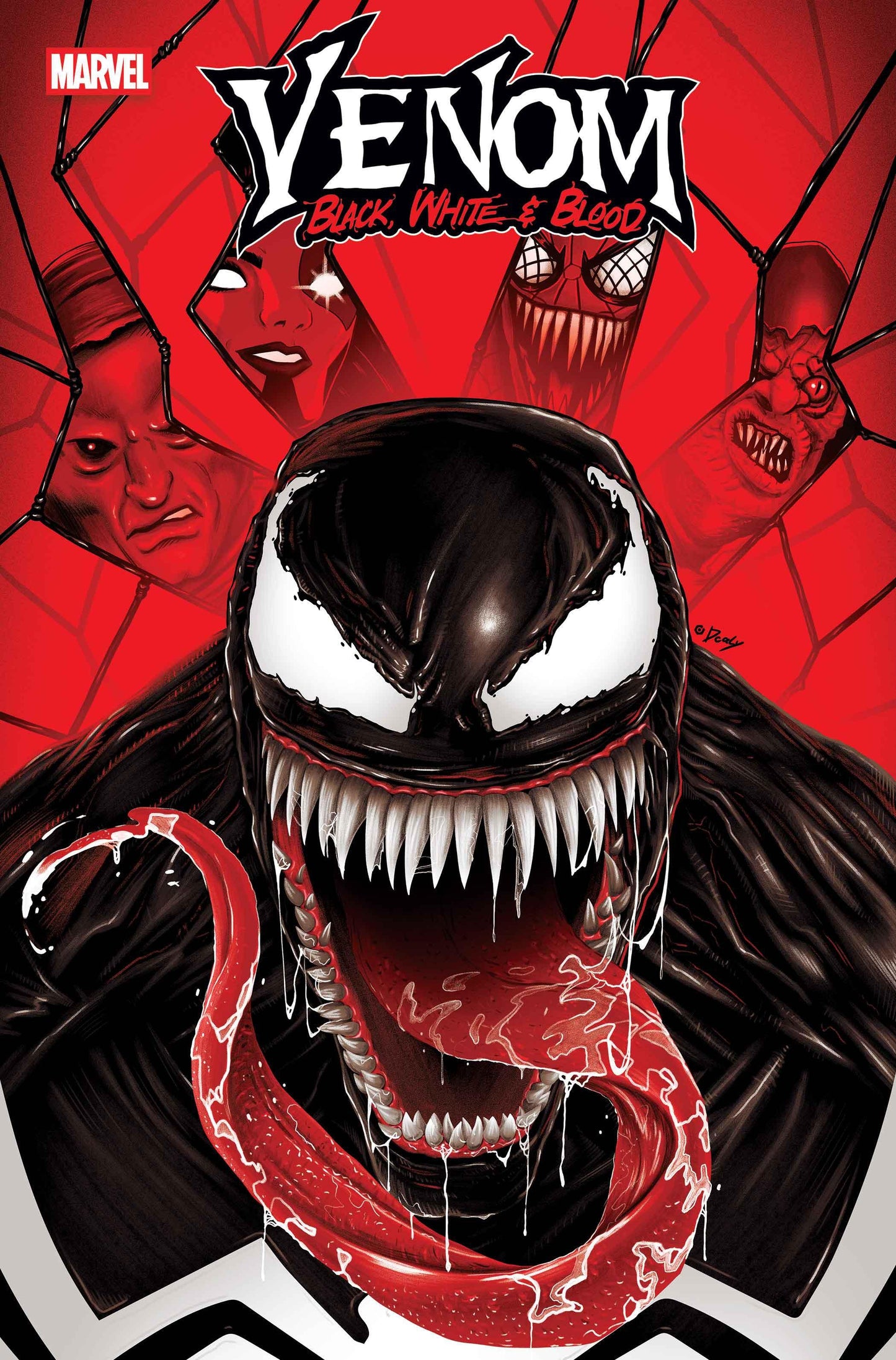Venom: Black, White & Blood #1 - Doaly Variant