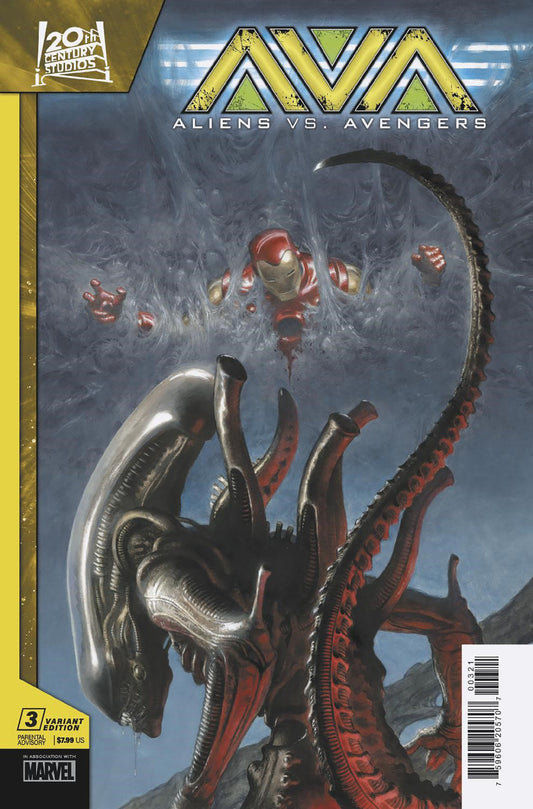 Aliens vs. Avengers #3 - Paolo Rivera Variant
