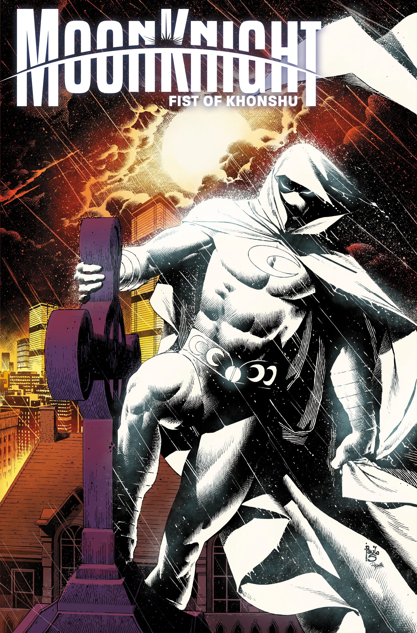 Moon Knight: Fist Of Khonshu #10 - Paulo Siqueira Retrovision Variant
