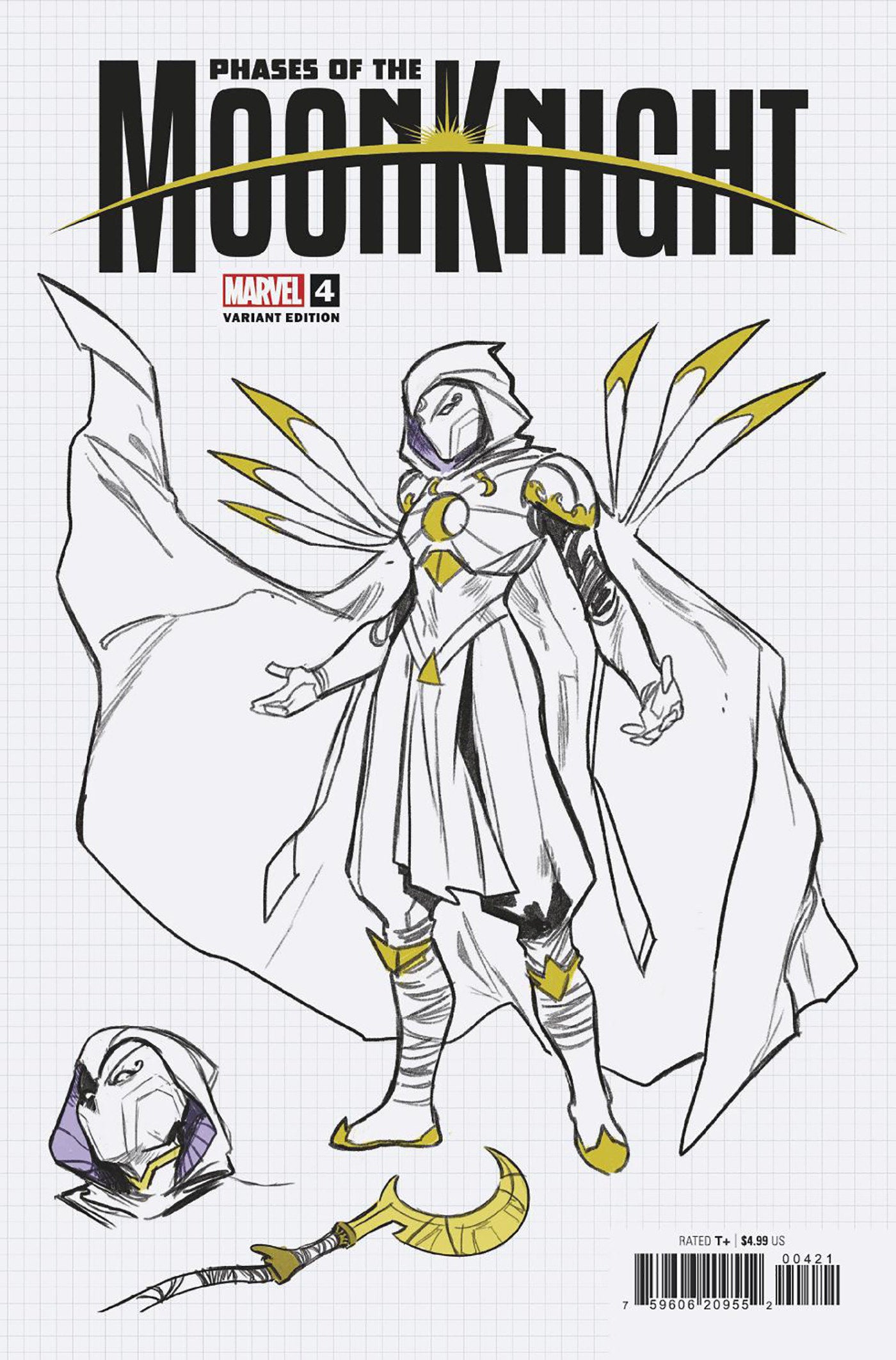 Phases Of The Moon Knight #4 - Moises Hidalgo Design Variant