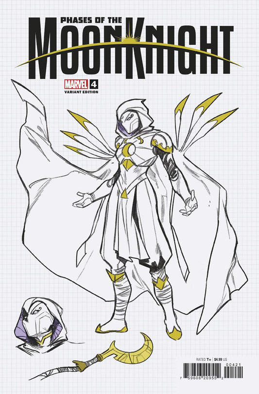 Phases Of The Moon Knight #4 - Moises Hidalgo Design Variant