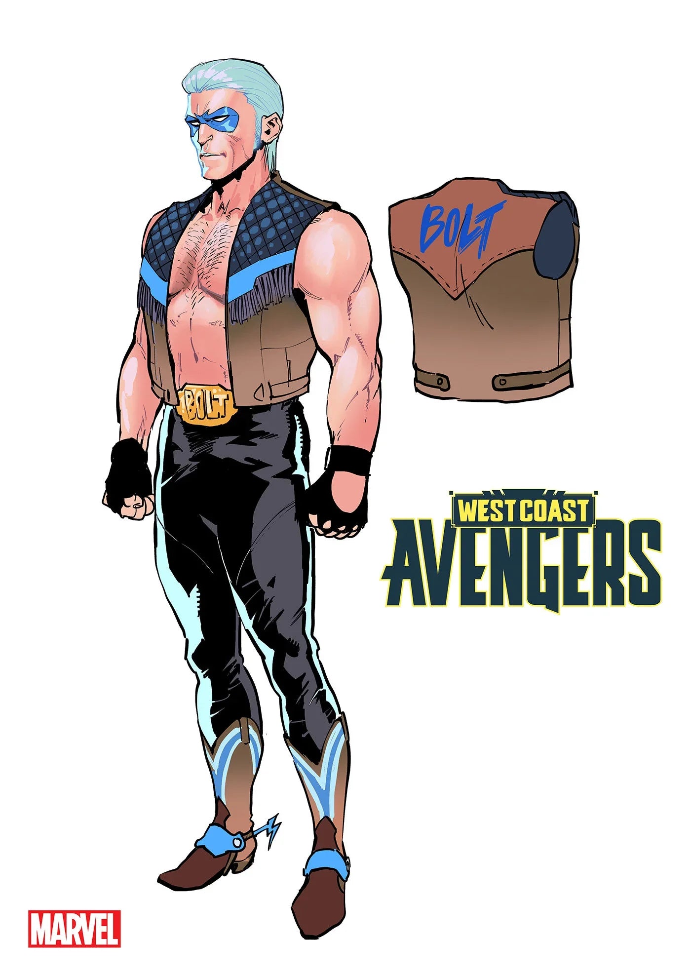 West Coast Avengers #1 -  Danny Kim 1:10 Design Variant