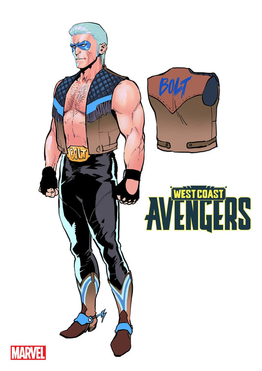 West Coast Avengers #1 -  Danny Kim 1:10 Design Variant