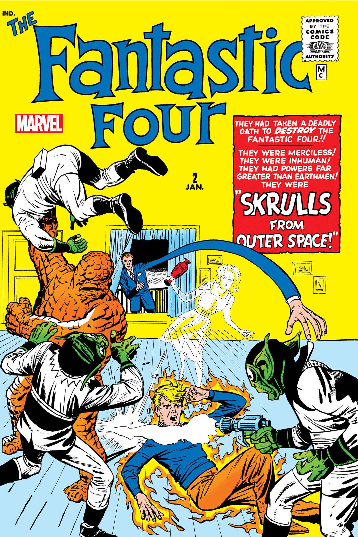 Fantastic Four #2 - Facsimile Edition Foil Variant