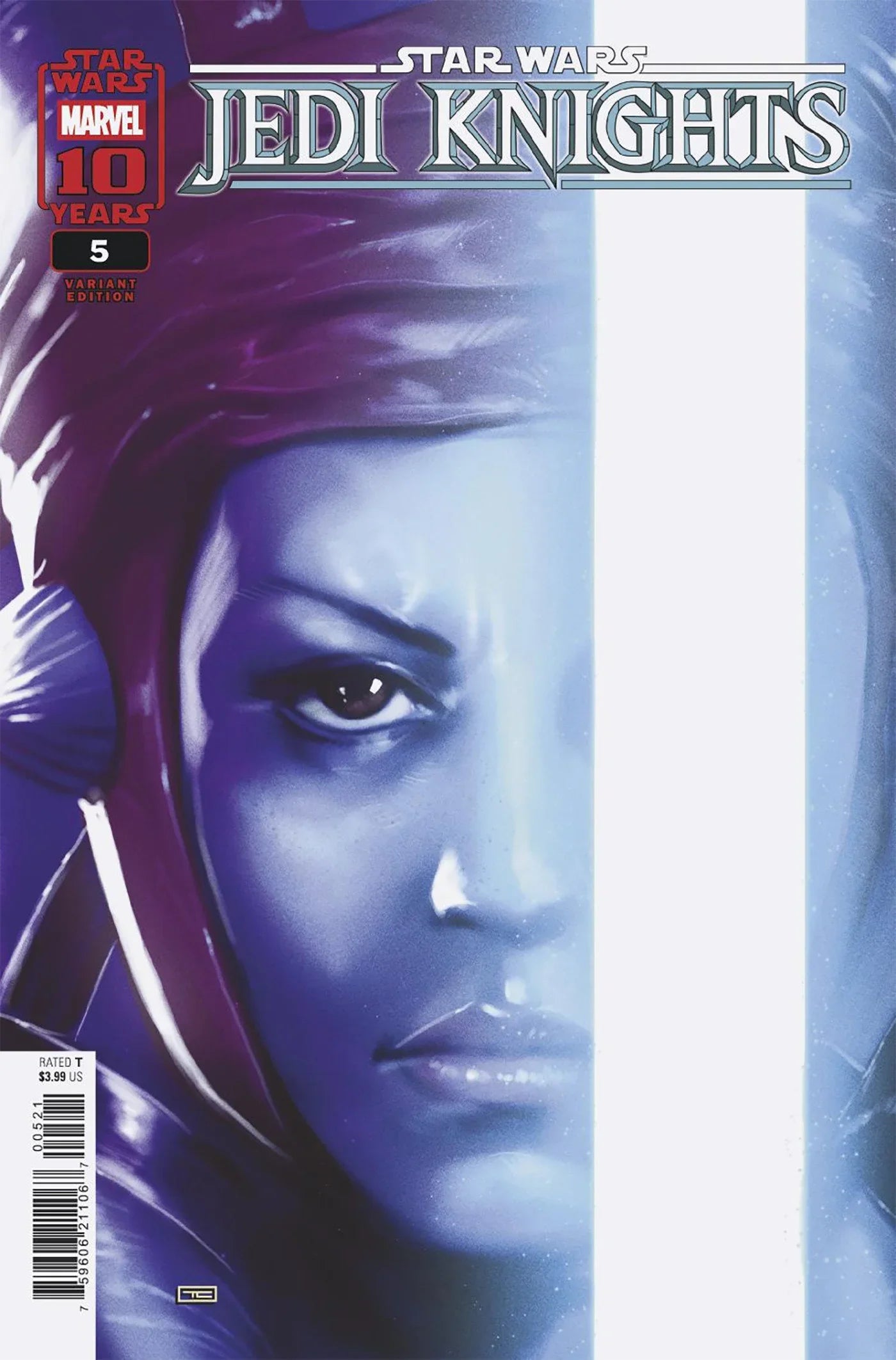 Star Wars: Jedi Knights #5 Taurin Clarke Lightsaber Variant