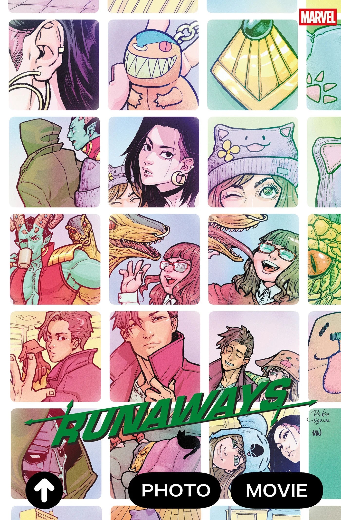 Runaways #1 Rickie Yagawa Variant [Doom]