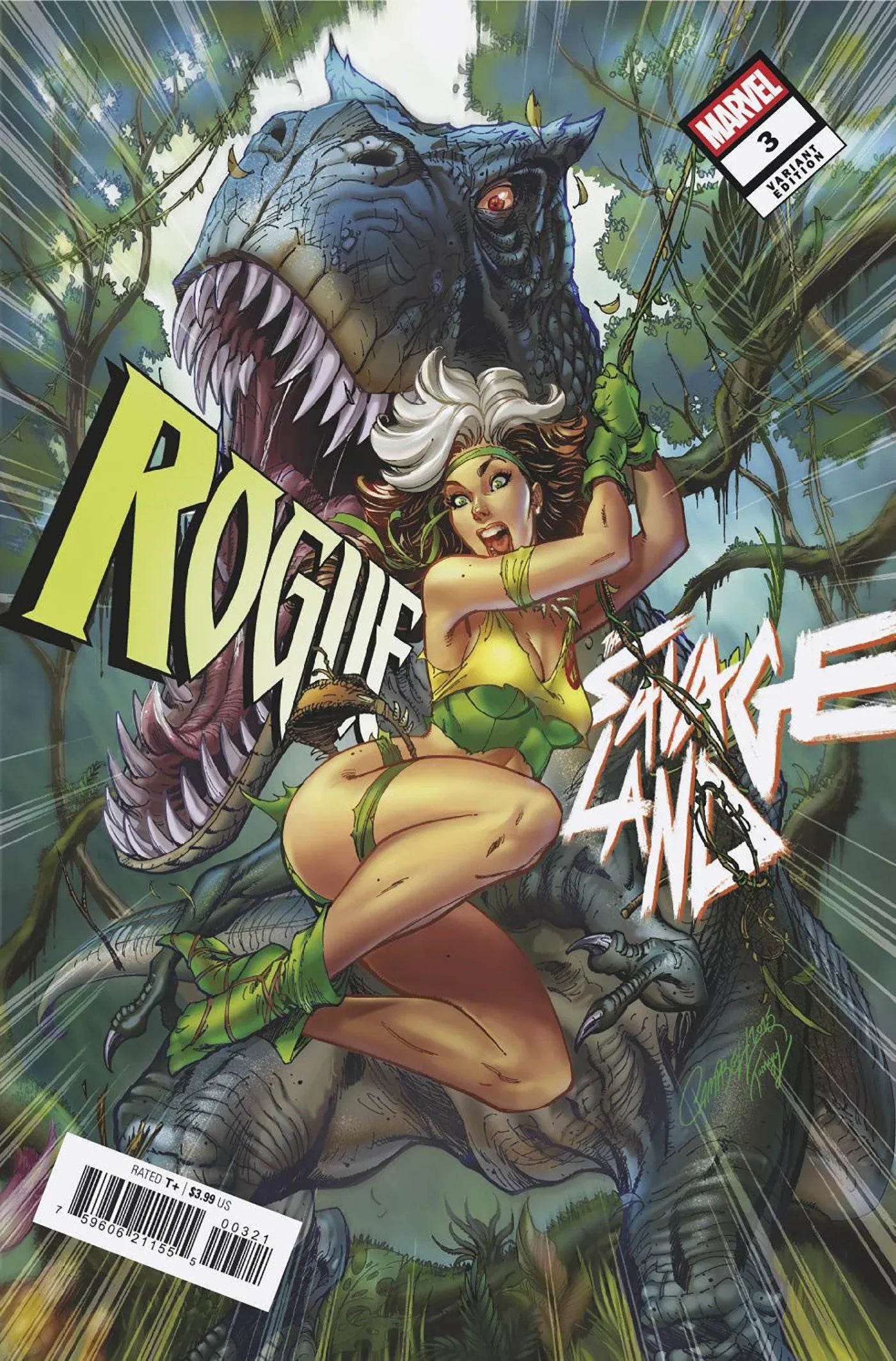 Rogue: The Savage Land #3 J. Scott Campbell Variant