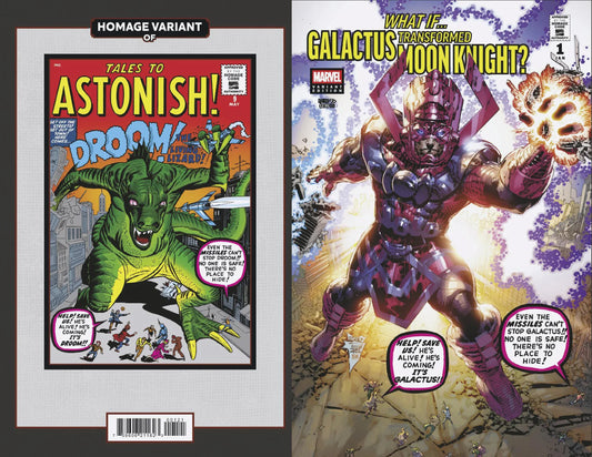 What If...? Galactus: - Galactus Transformed Moon Knight? #1 Philip Tan Sci-Fi Hom Age Variant