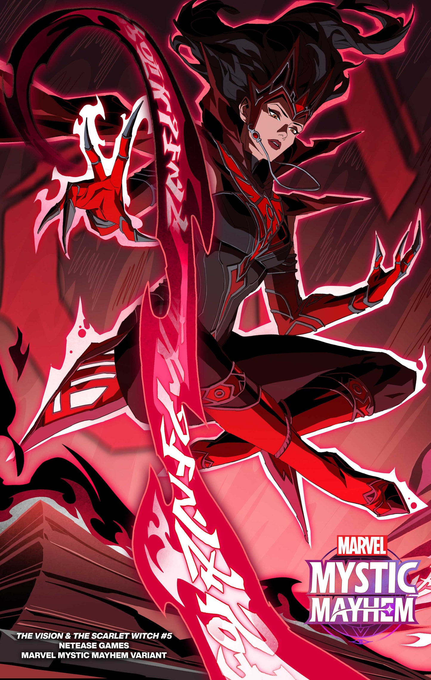 The Vision & The Scarlet Witch #5 - Netease Games Marvel Mystic Mayhem Variant
