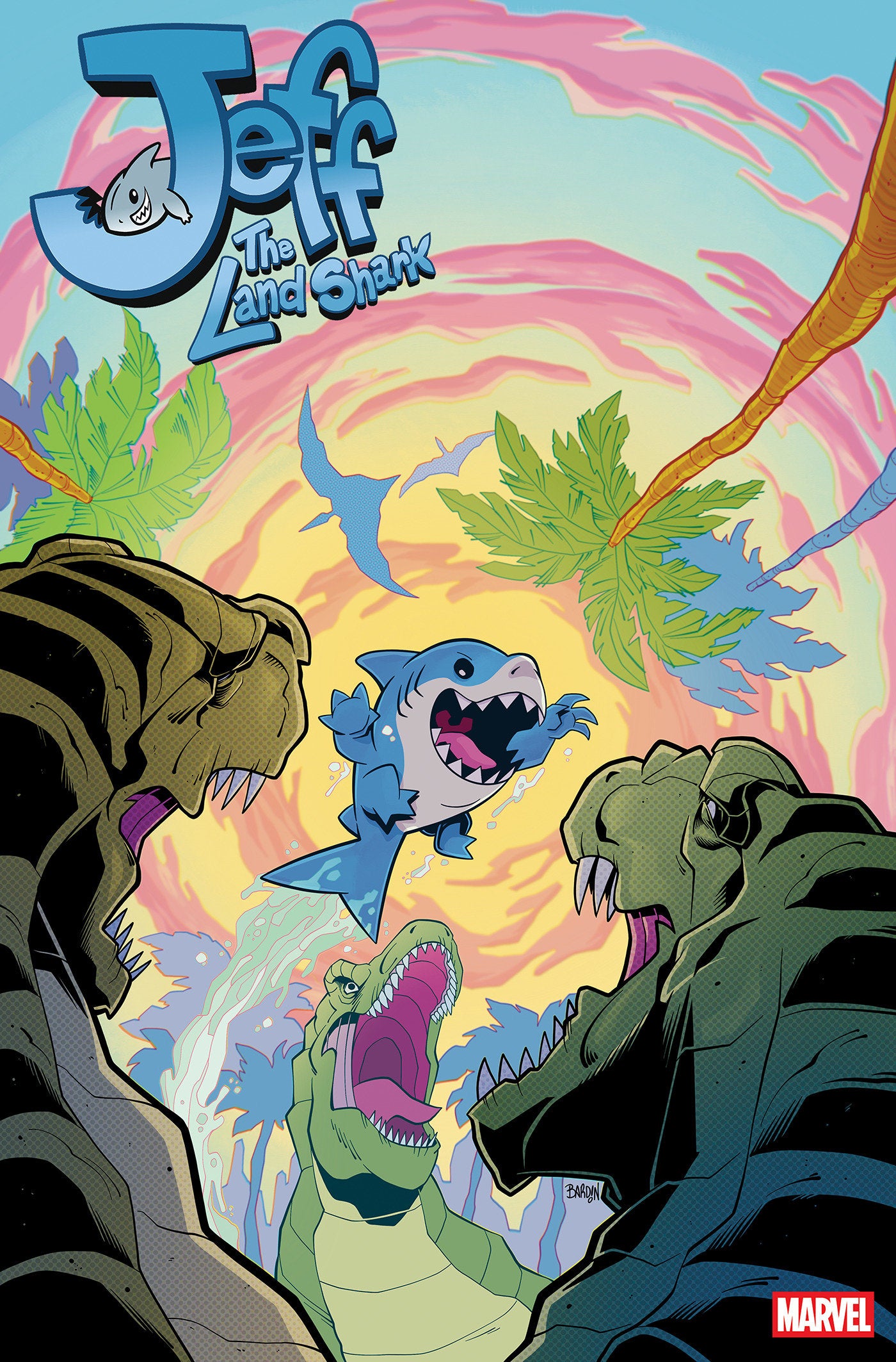 Jeff The Land Shark #4 Dave Bardin Variant