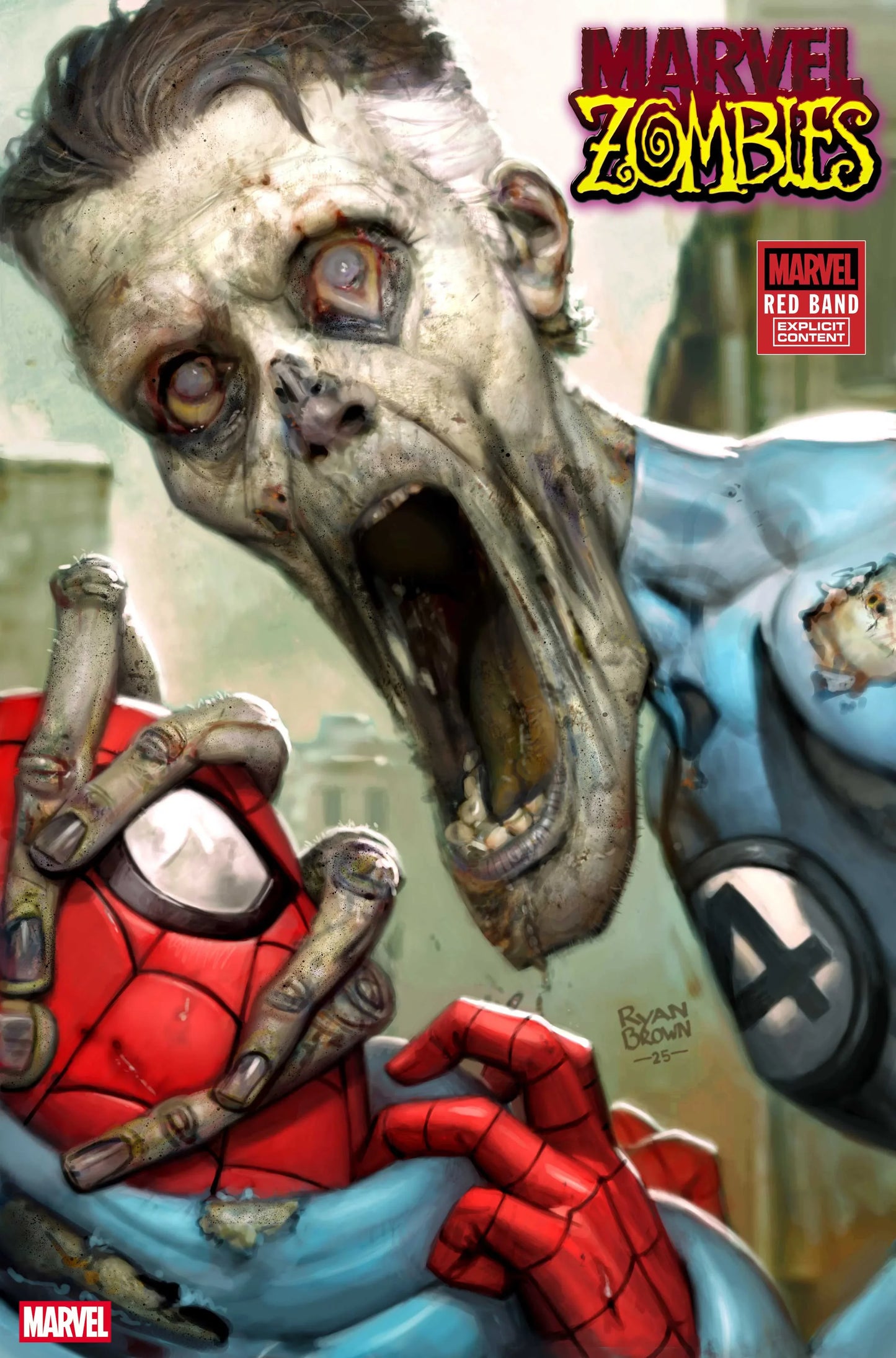 Marvel Zombies: Red Band #1 - Ryan Brown Variant [Polybagged]