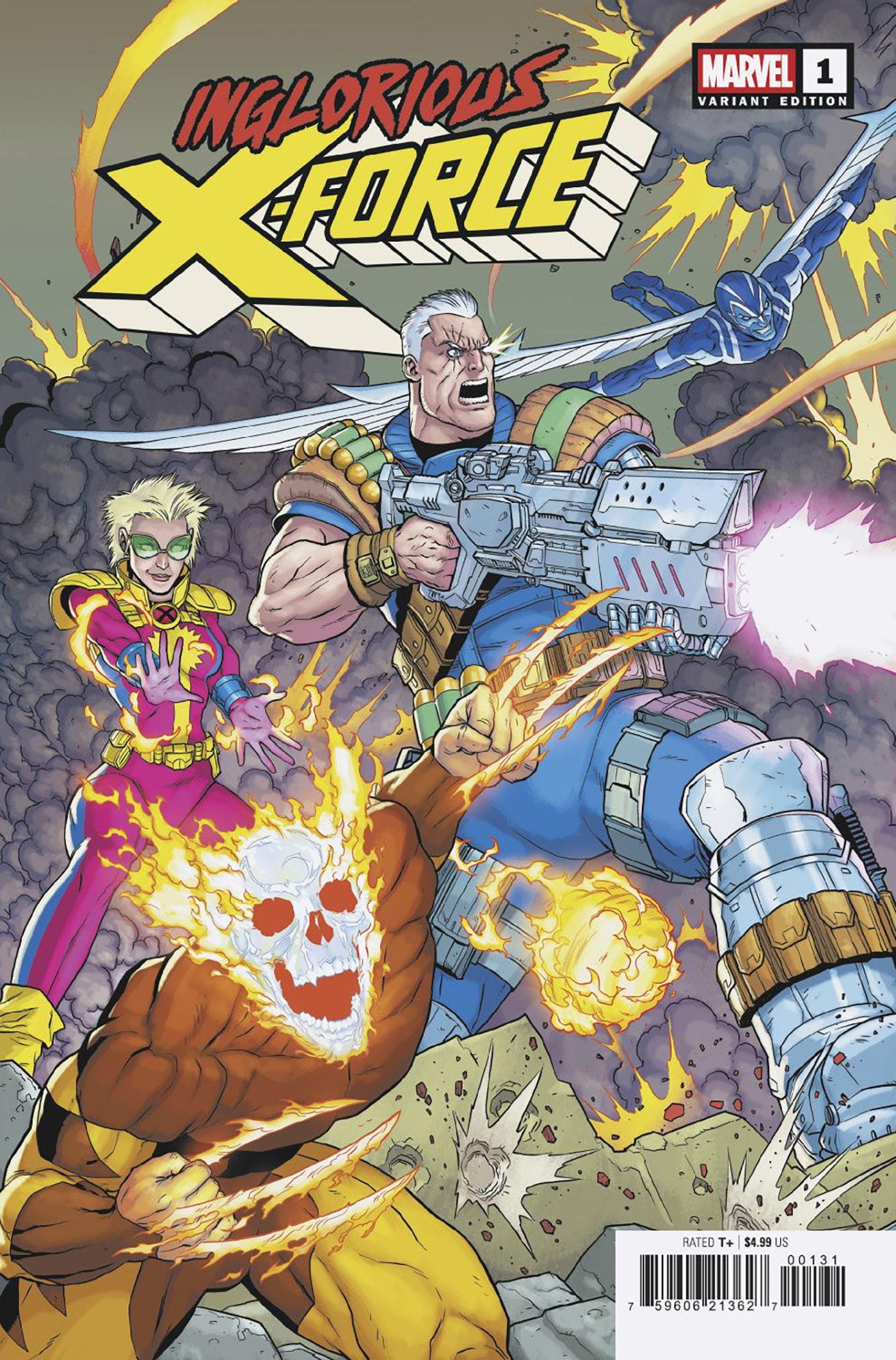 Inglorious X Force #1 Jacen Burrows Variant