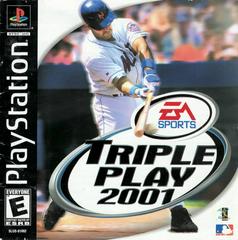 Triple Play 2001 - (Complete) (Playstation)
