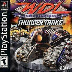 WDL Thunder Tanks - (Complete) (Playstation)