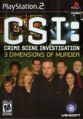 CSI 3 Dimensions of Murder - (Complete) (Playstation 2)