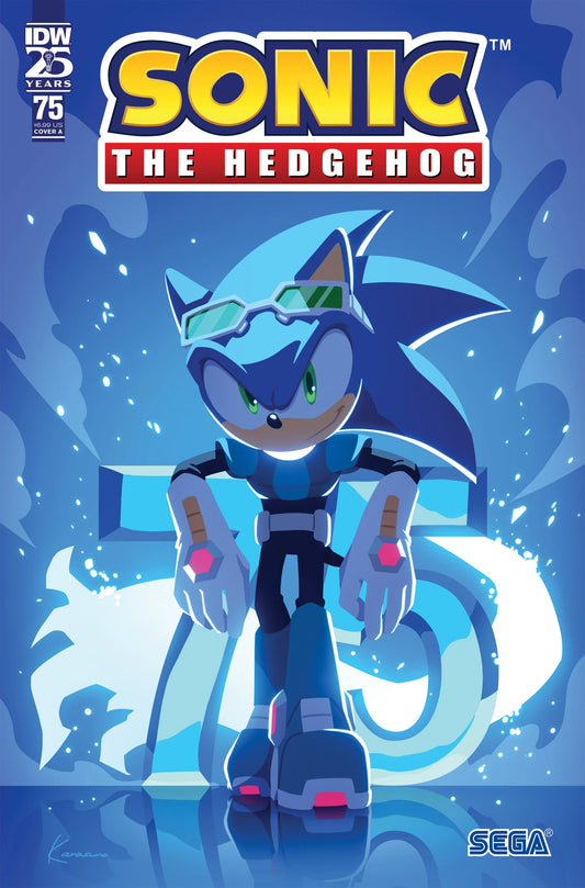 Sonic The Hedgehog #75 - Cover A (Sonic Team)