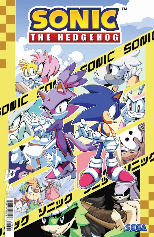 Sonic The Hedgehog #76 - Cover B Thomas