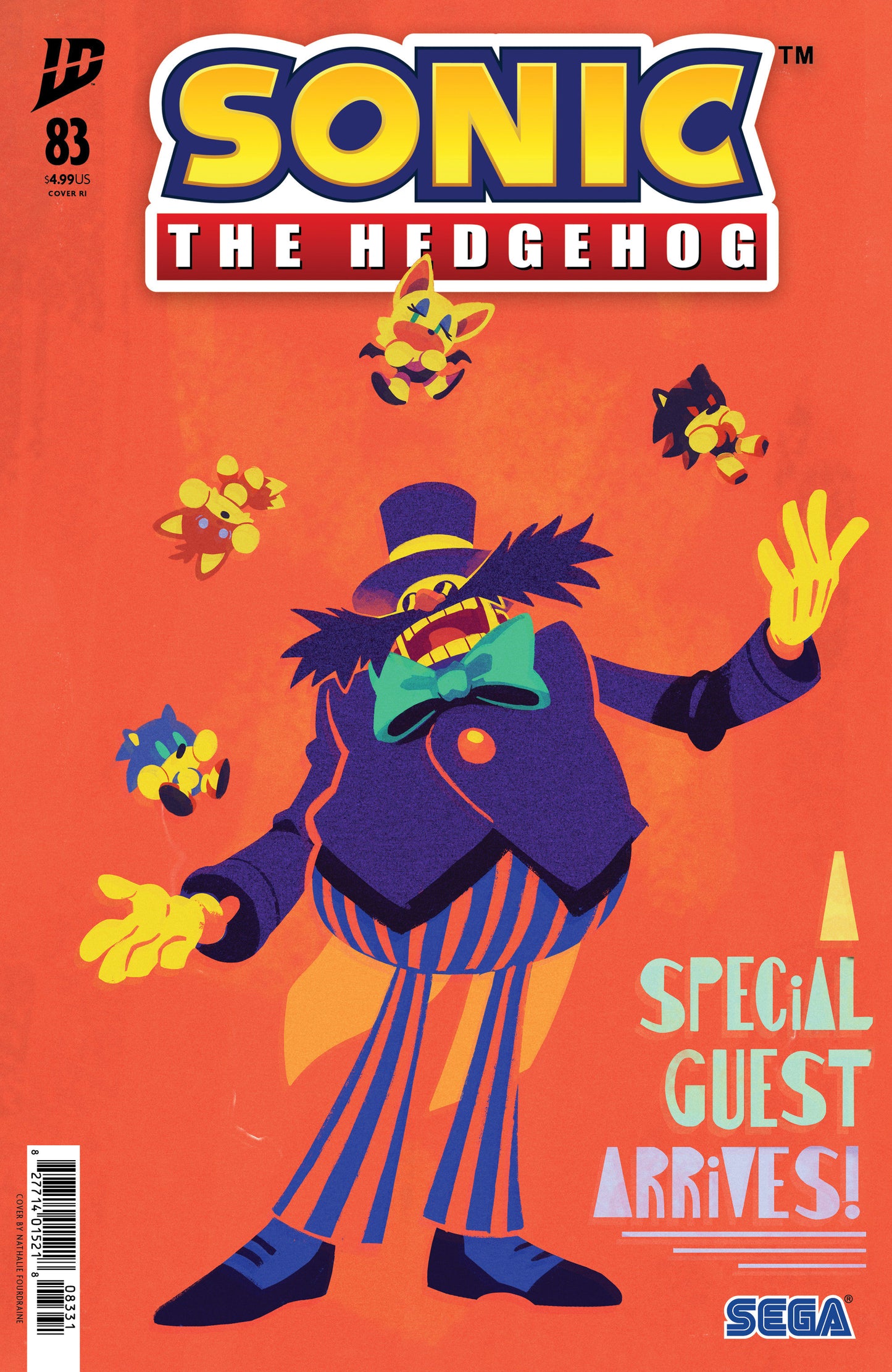 Sonic The Hedgehog #83 - Variant Ri(Fourdraine)