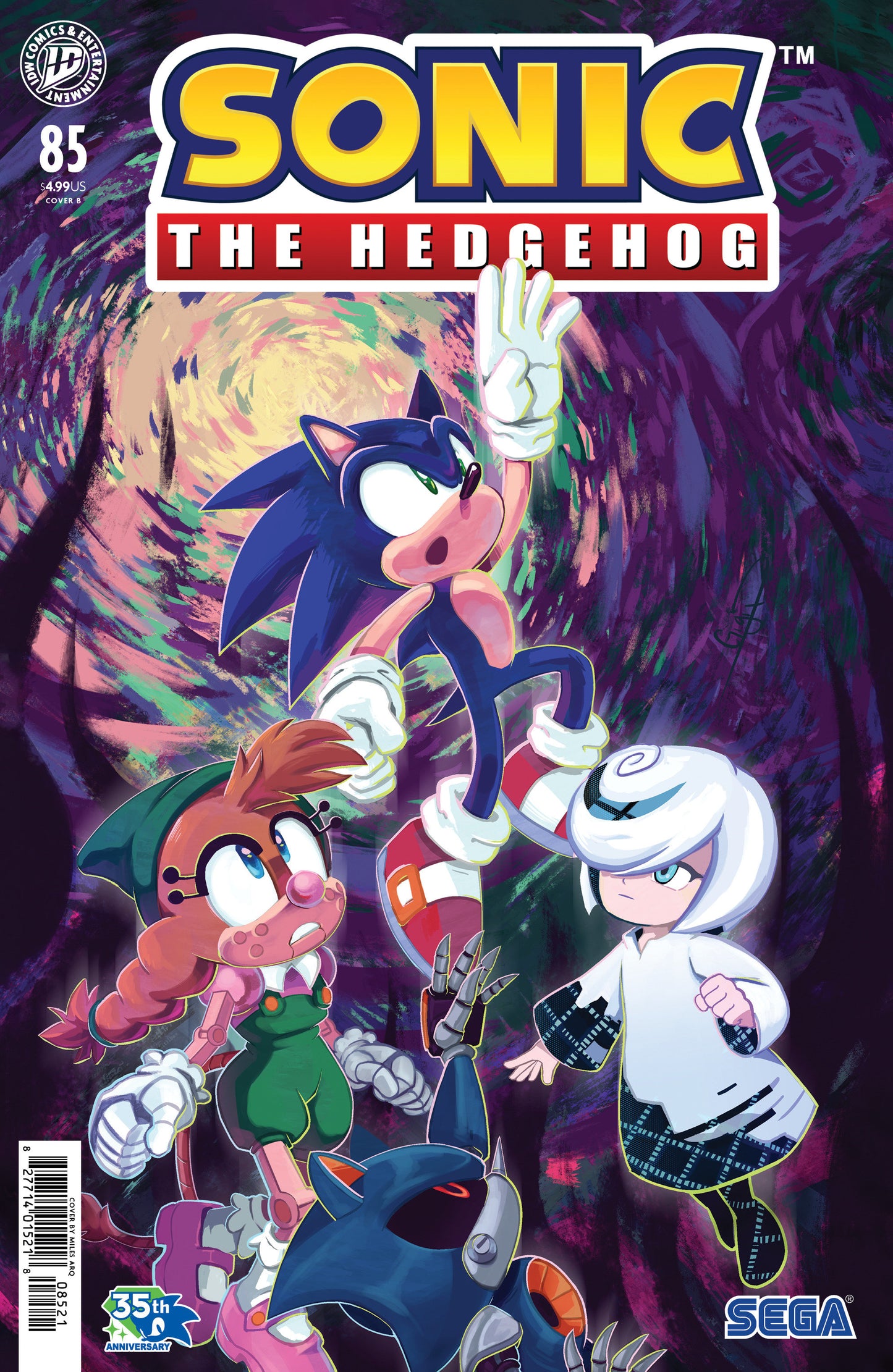 Sonic The Hedgehog #85 - Variant B (Dutreix)