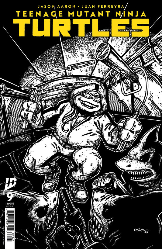 Teenage Mutant Ninja Turtles 2024 #9 - 1:10 Eastman Black & White