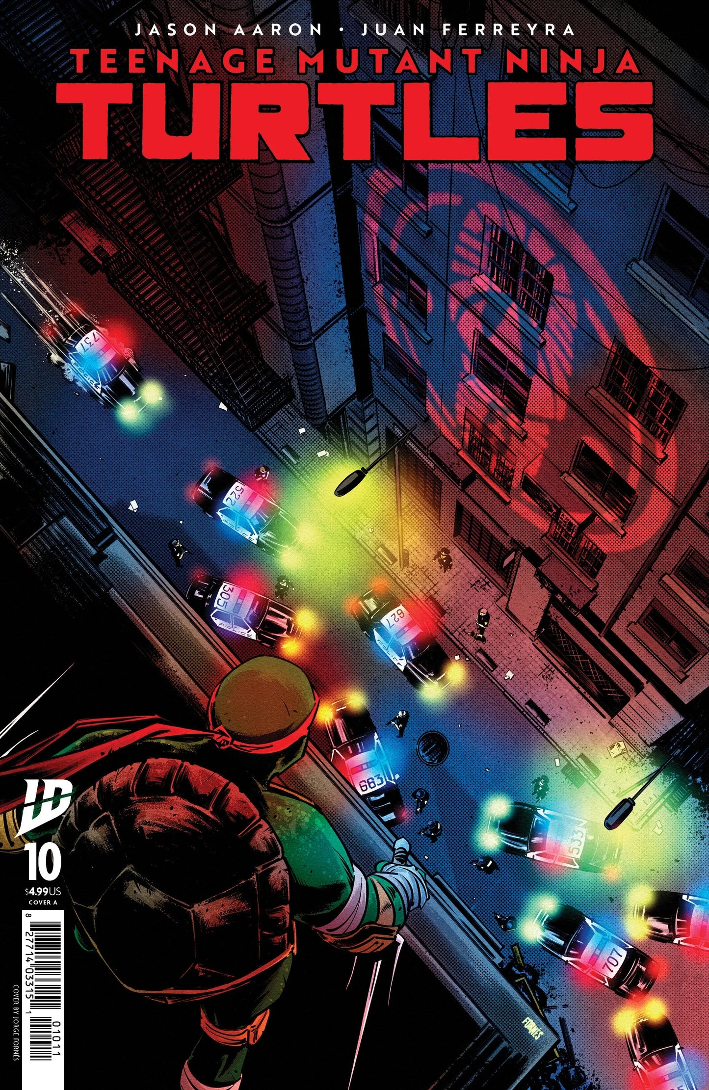 Teenage Mutant Ninja Turtles #10 Cover A (FornéS)