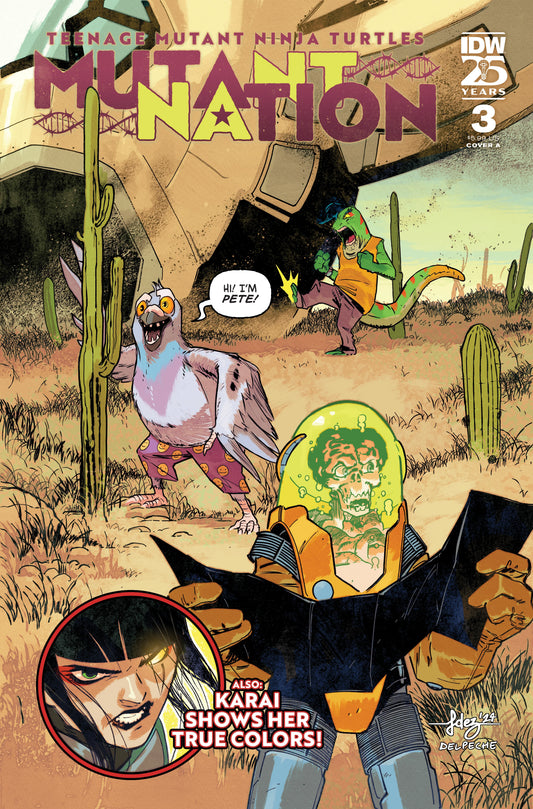 TMNT: Mutant Nation #3 - Cover A Fernandez