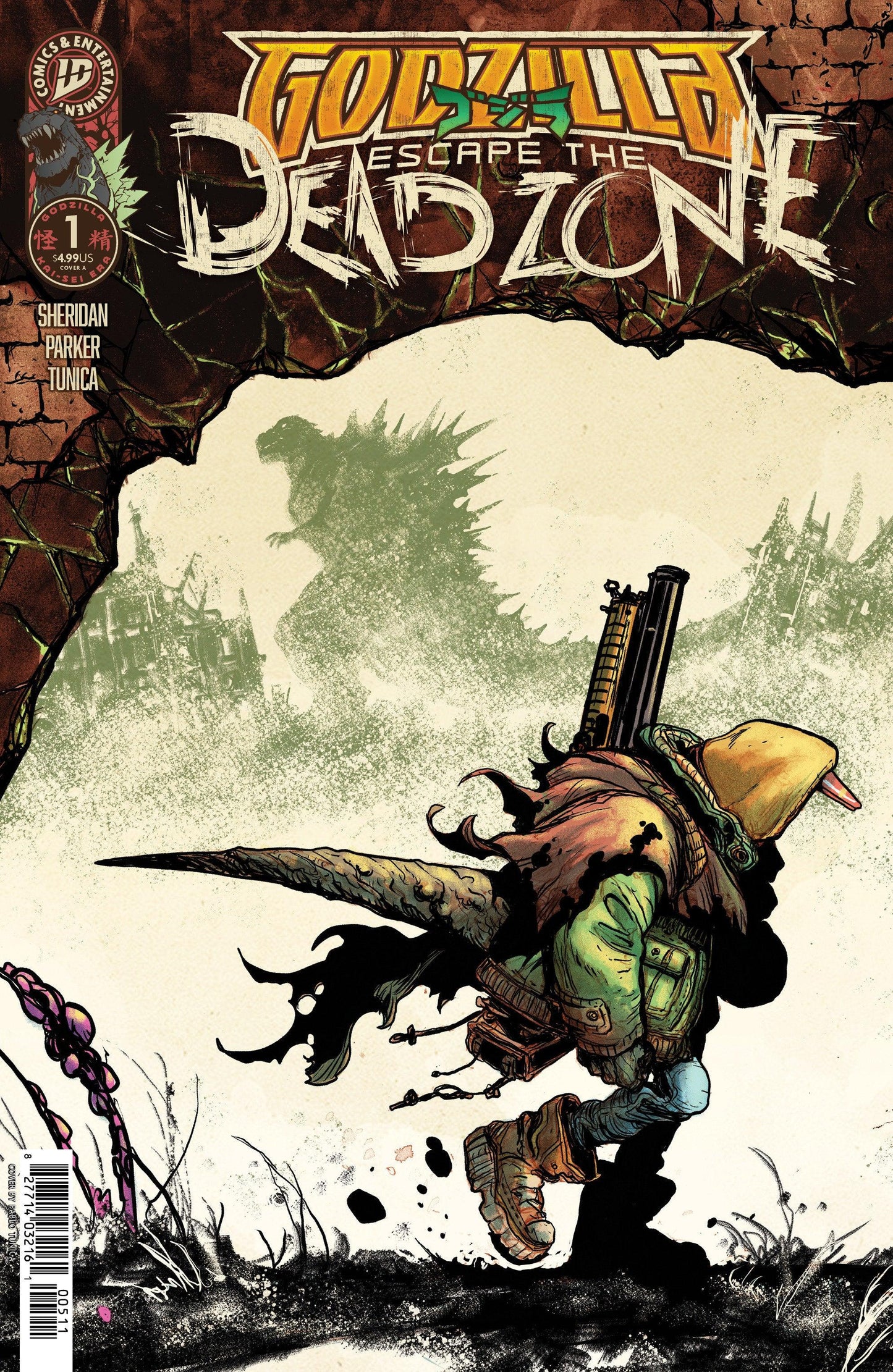 Godzilla: Escape The Deadzone [Kai-Sei Era] #1 Cover A (Tunica)