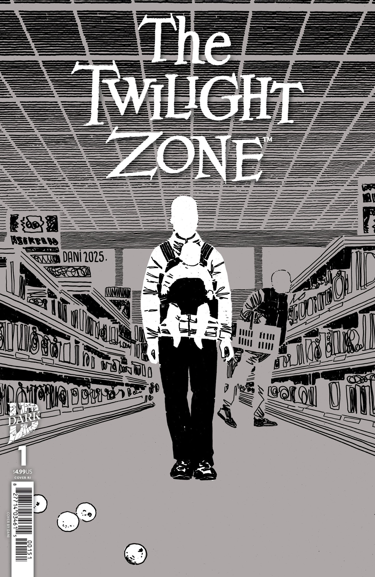 The Twilight Zone #1 - Variant RI (1:50) (Dani)