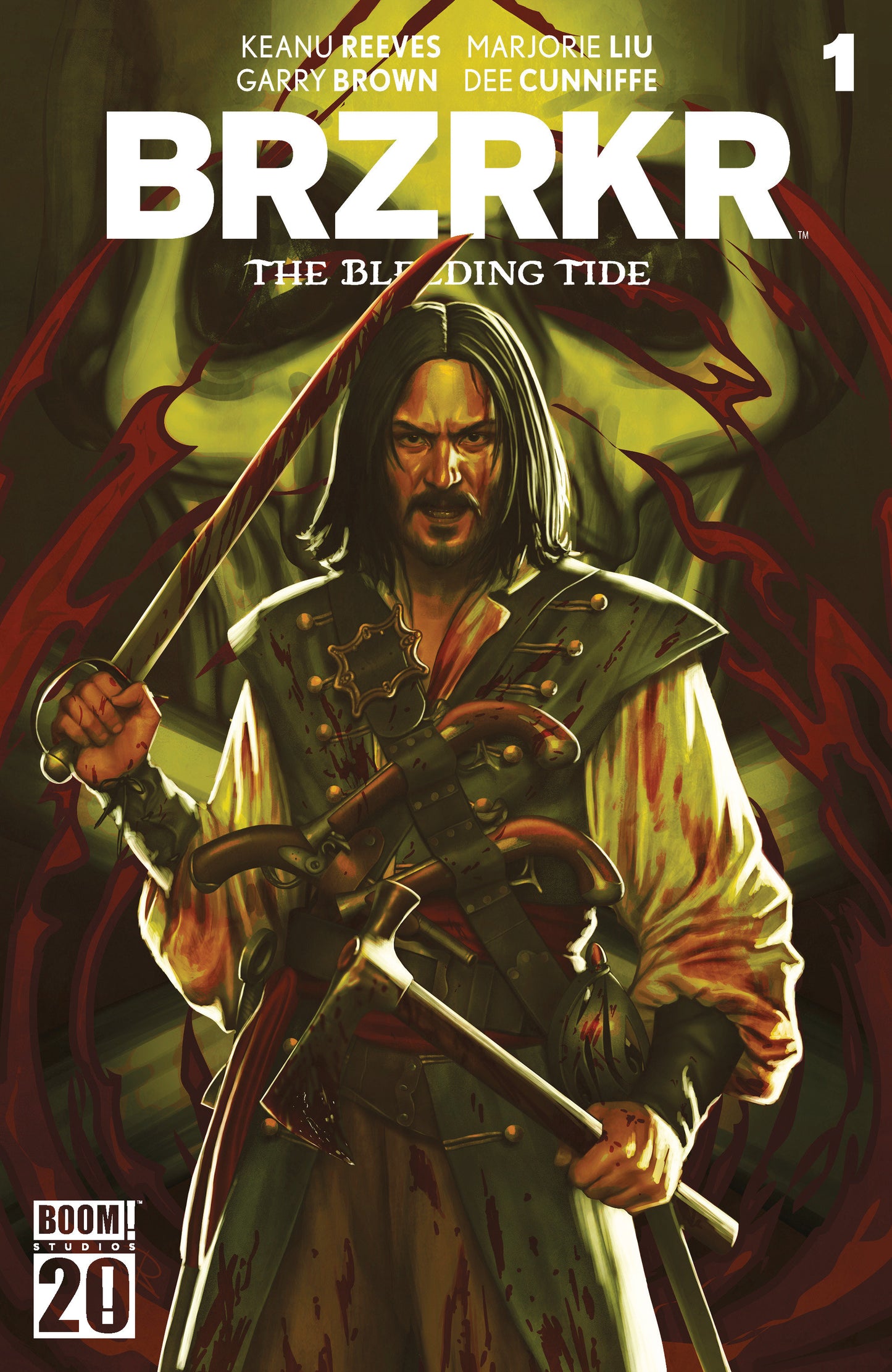 BRZRKR: The Bleeding Tide #1 B Variant (Dressed, Puebla)