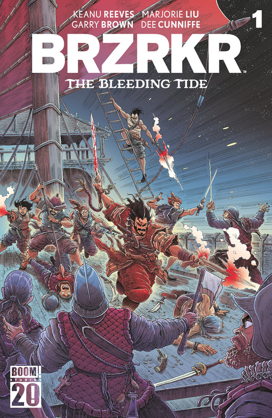 BRZRKR: The Bleeding Tide #1 K Foc Reveal Variant (Dressed, Stokoe)