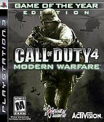 Call of Duty 4 Modern Warfare [Game of the Year] - (Complete) (Playstation 3)