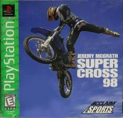 Jeremy McGrath Supercross 98 [Greatest Hits] - (Complete) (Playstation)