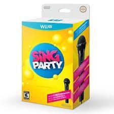 Sing Party [Microphone Bundle] - (Complete) (Wii U)