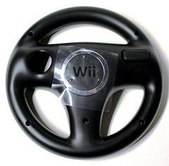 Wii Wheel Black - (Pre-Played) (Wii)