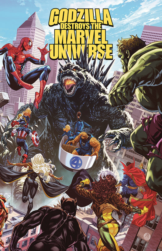 Godzilla - Destroys The Marvel Universe