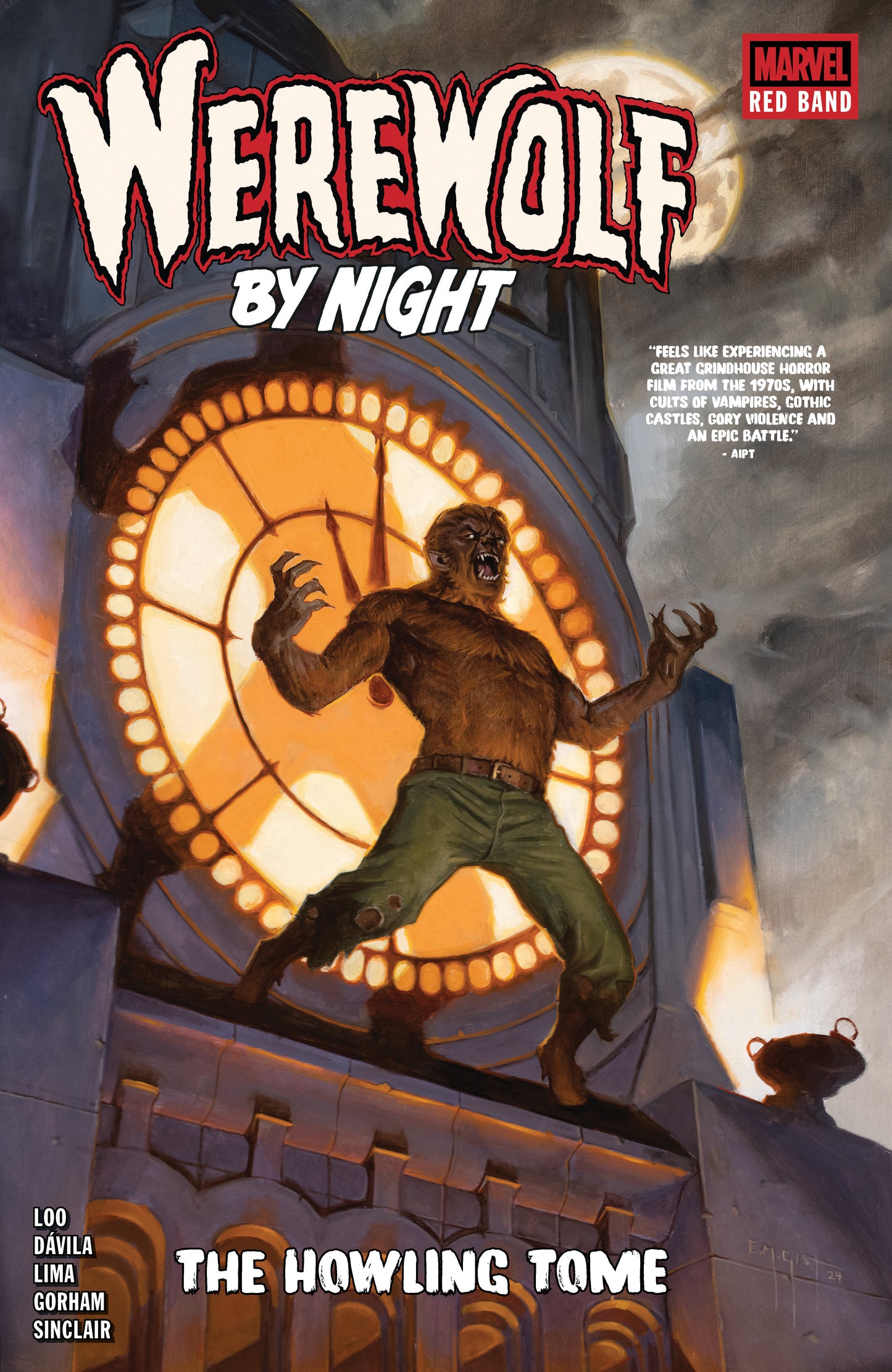 Werewolf By Night: Red Band   The Howling Tome